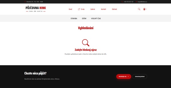 Půjčovna HINK